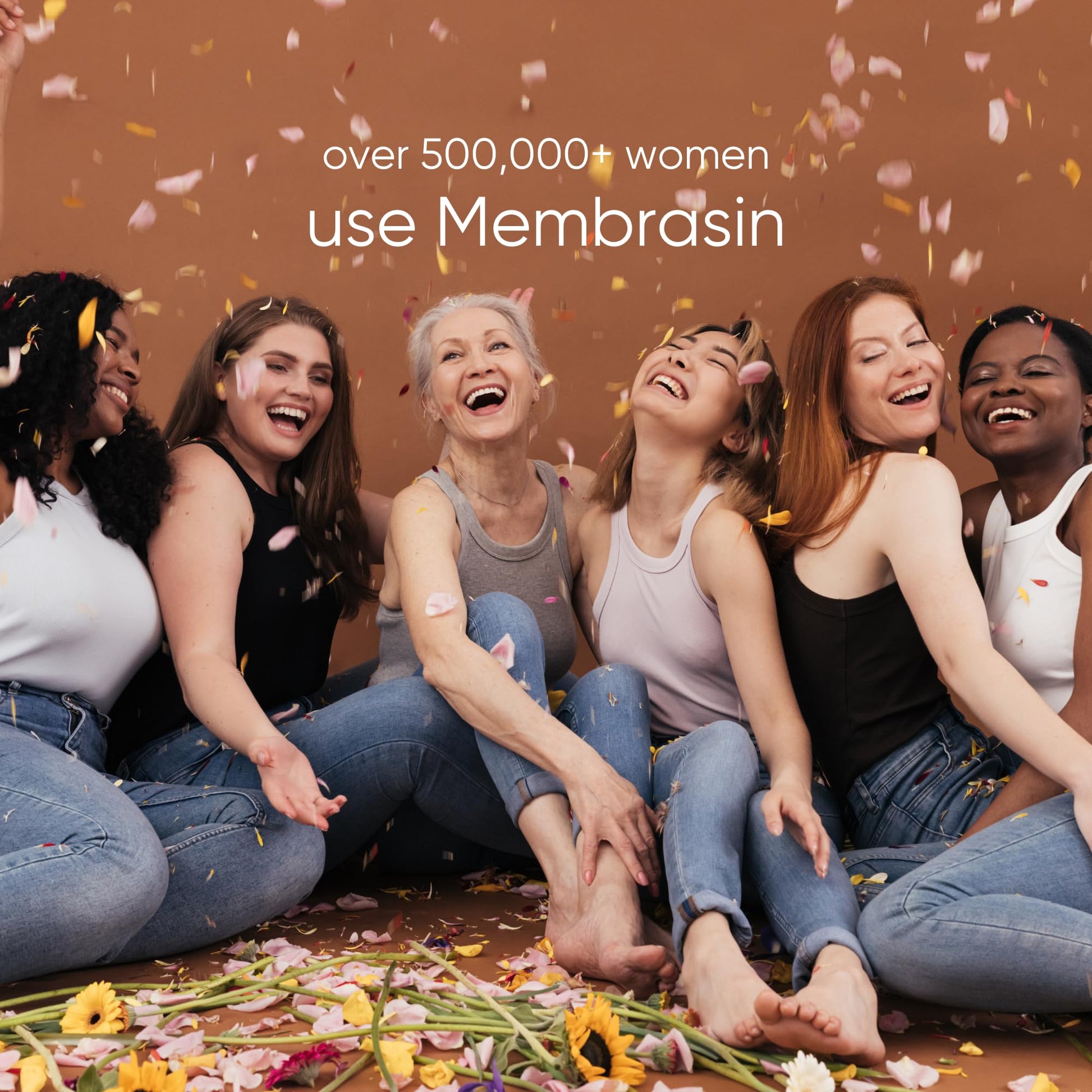Membrasin Vaginal Moisture Cream with Hyaluronic Acid, Relieves Vaginal Dryness, Itching and Burning, Menopause Support, Hormone Free, Plant Based Formula with Omega 3 6 7 9 and Vitamin E, 50 ml - Maple Wellness Supplements