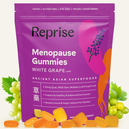Menopause Gummies for Women | Healthy, Balanced Hormones | Reduce Hot Flashes, Night Sweats | Boosts Mood, Vitality, Energy| Dong Quai, Wild Yam, Mulberry, Privet Fruit | Low Sugar Chews, 60 Gummies - Maple Wellness Supplements