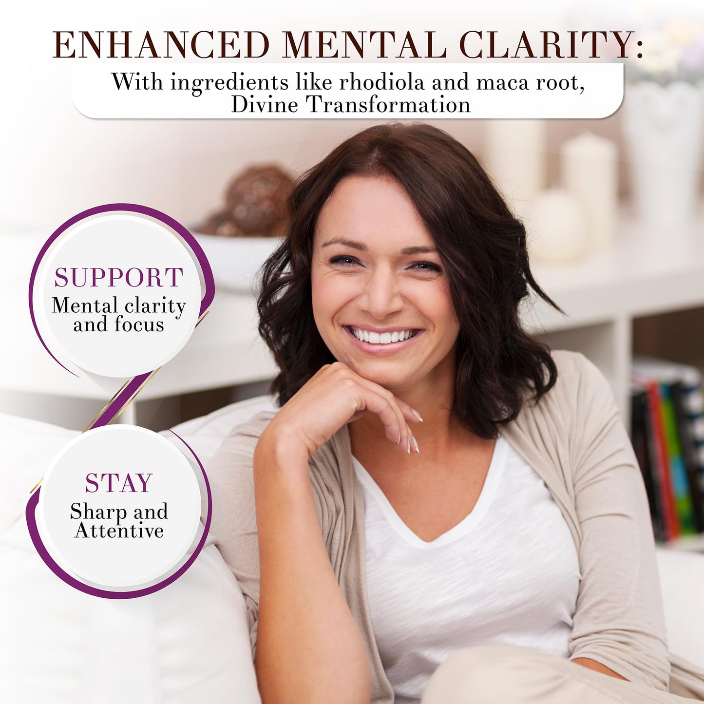 Menopause Supplements for Women - Female Hormone Balance & Immune Support - Mood Swings & Restful Sleep - Valerian Root & Saw Palmetto - Black Cohosh for Menopause Hot Flashes Relief - 60 Capsules - Maple Wellness Supplements