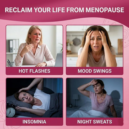 Menopause Supplements for Women with Probiotics, DIM, Black Cohosh, Chasteberry & Soy Isoflavones Support Hormone Balance & Helps Relieve Hot Flashes, Night Sweats - 60 Servings (Made & Tested in USA) - Maple Wellness Supplements