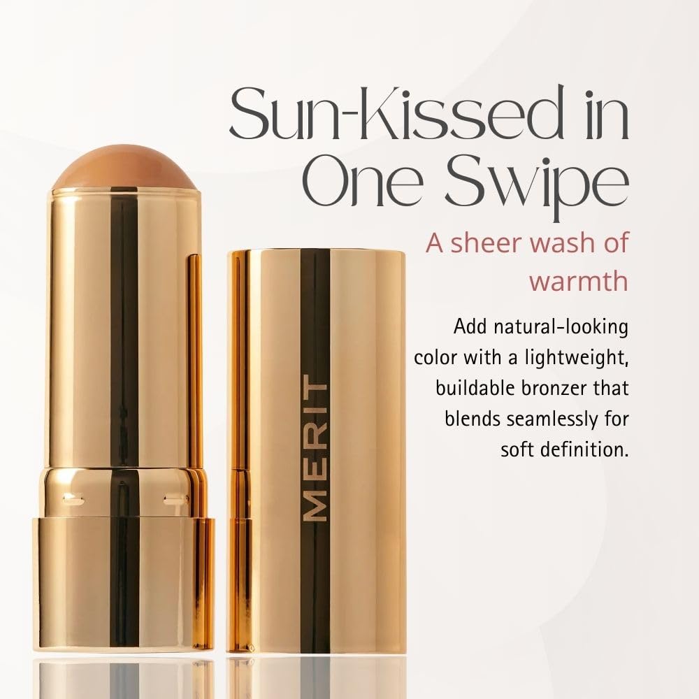 Merit Bronze Balm Sheer Sculpting Bronzer - Quince - Fair Skin - Maple Wellness Supplements