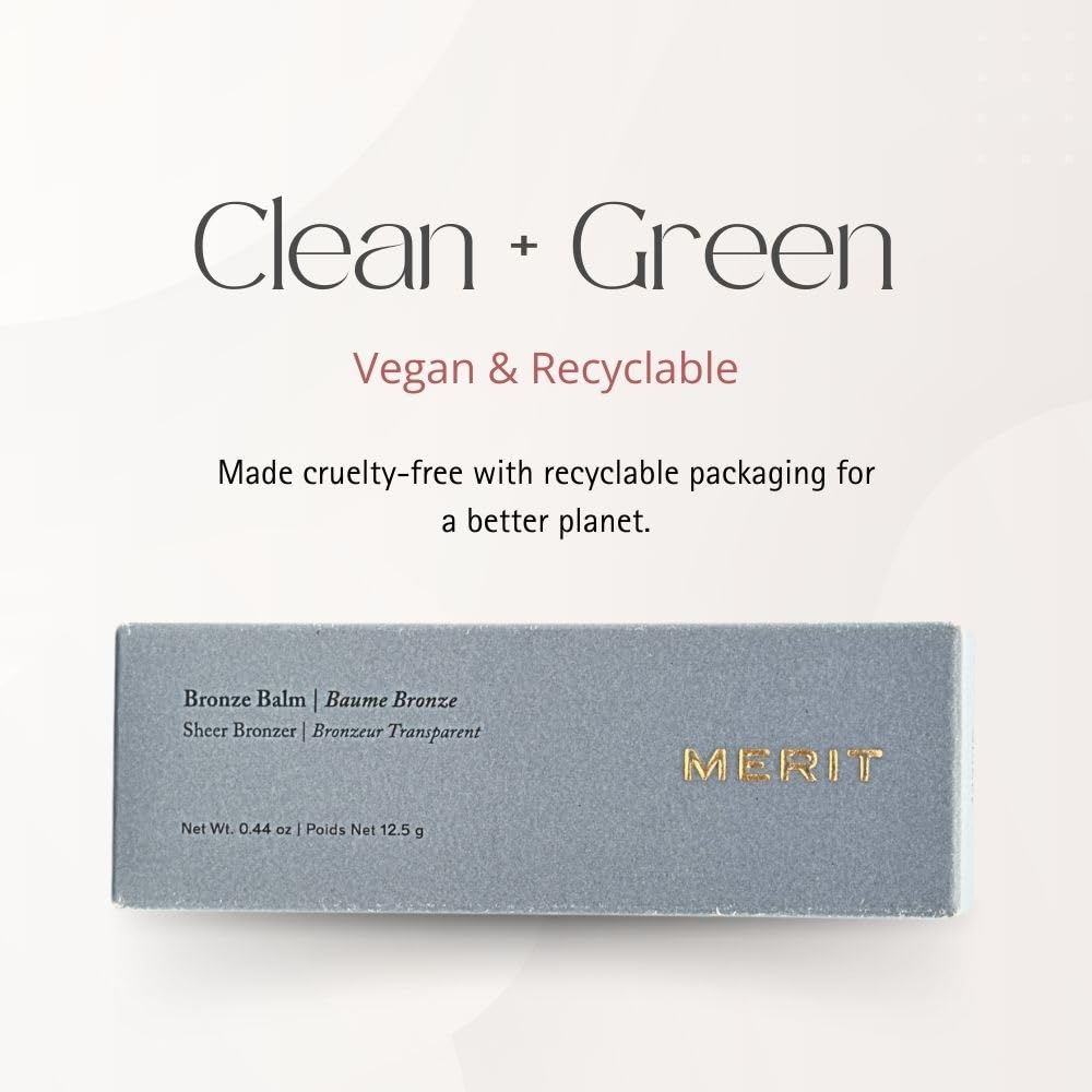 Merit Bronze Balm Sheer Sculpting Bronzer - Quince - Fair Skin - Maple Wellness Supplements