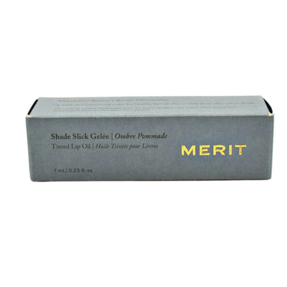 MERIT Shade Slick Gelée Sheer Tinted Lip Oil Les Deux - Maple Wellness Supplements