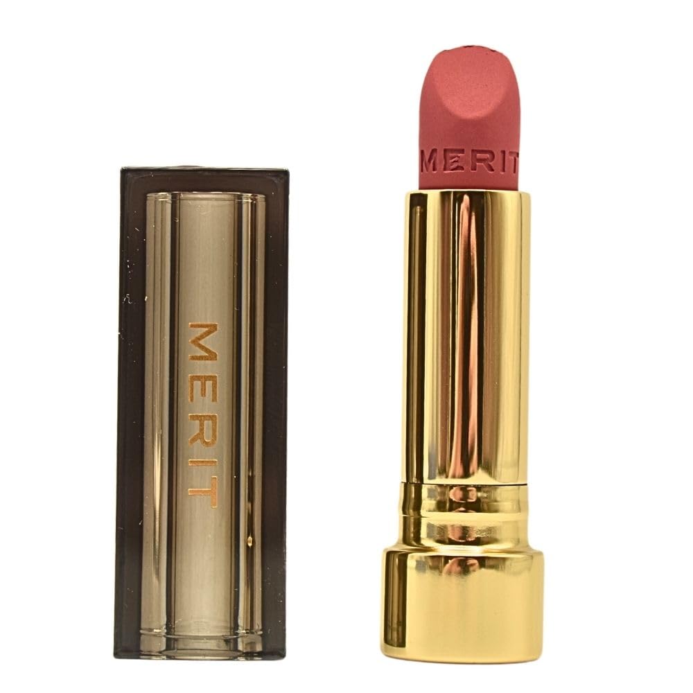 Merit Signature Lip Lightweight Matte Lipstick - 0.10 oz / 3 g (Sunday (pink), standard) - Maple Wellness Supplements