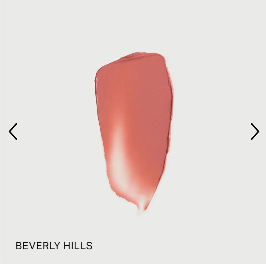Merité Beverly Hills Cream Blush, Lightweight Buildable Color Balm with Vitamin E for Cheeks and Lips Flush Balm Cream Blush (0.31oz) (Beverly Hills - soft peach) - Maple Wellness Supplements
