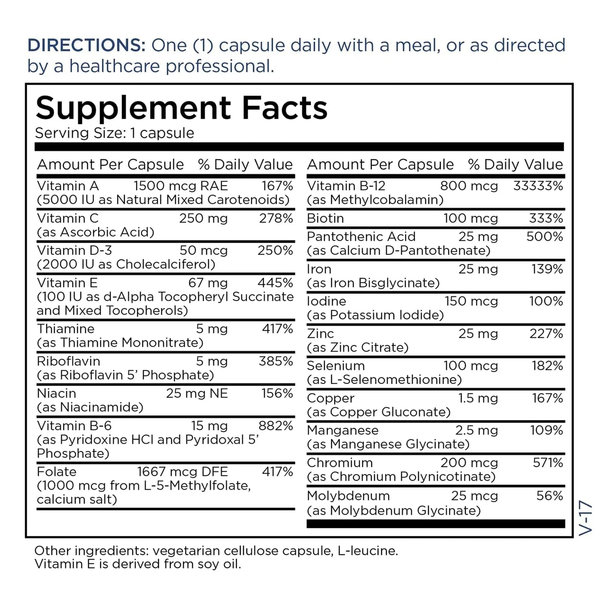 Metabolic Maintenance FemOne - Women's Multivitamin with Bioavailable Iron, Active Folate, B12, Antioxidants, Vitamin D + Biotin - Maple Wellness Supplements