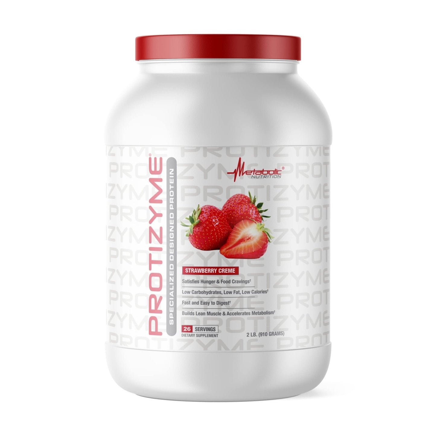 Metabolic Nutrition | Protizyme | 100% Whey Protein Powder | High Protein, Low Carb - Maple Wellness Supplements