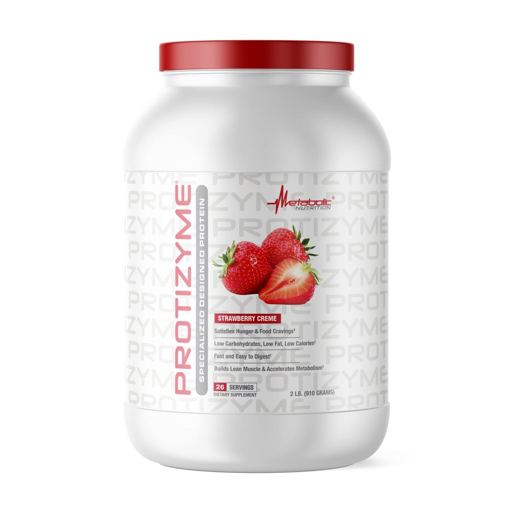 Metabolic Nutrition | Protizyme | 100% Whey Protein Powder | High Protein, Low Carb - Maple Wellness Supplements