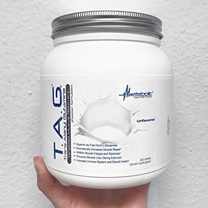 Metabolic Nutrition, TAG, Trans Alanyl Glutamine, 100% L-Glutamine Peptide Powder - Maple Wellness Supplements