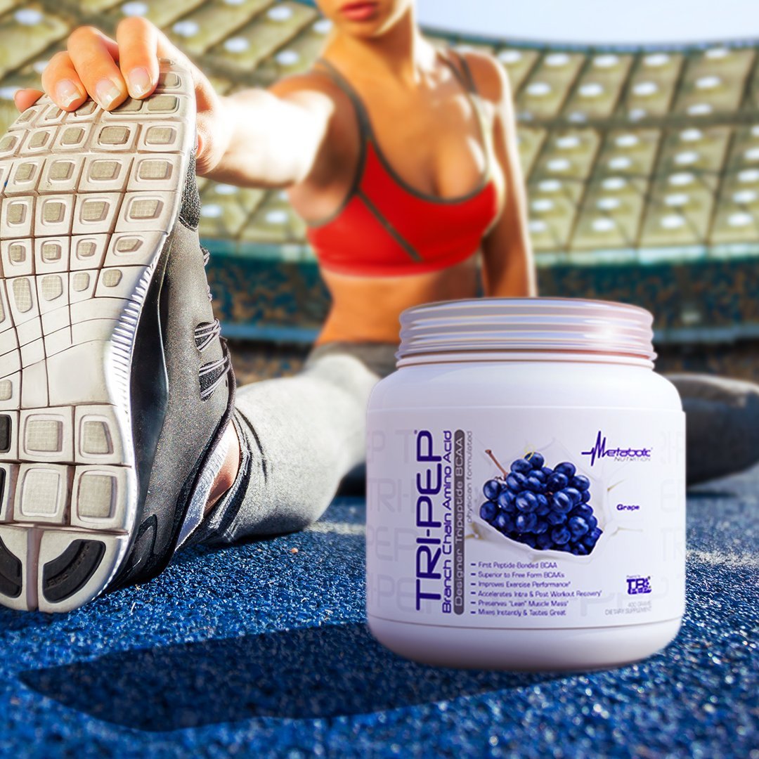Metabolic Nutrition | TRIPEP - Tri-Peptide Branch Chain Amino Acid, BCAA Powder - Maple Wellness Supplements