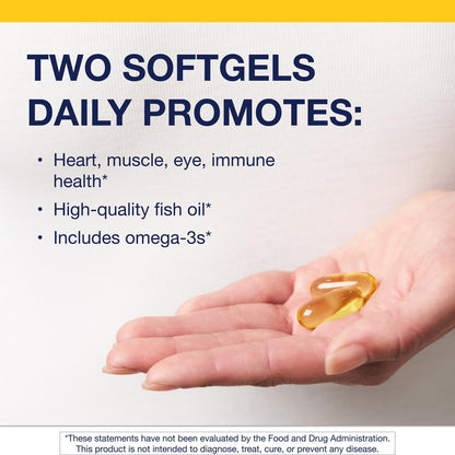 Metagenics OmegaGenics Fish Oil EPA-DHA 720 mg - High Potency Omega-3 Supplement* - Supports Heart, Joint, Brain & Immune Health* - Maple Wellness Supplements