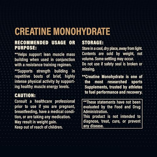 METALIFE 100% Pure Creatine Monohydrate Powder, Canada-Made, 1000 g (200 Servings) Micronized Powder, Muscle Growth, Unflavored, Ideal for Athletes & Fitness Enthusiasts, Third party lab tested, Vegan - Maple Wellness Supplements