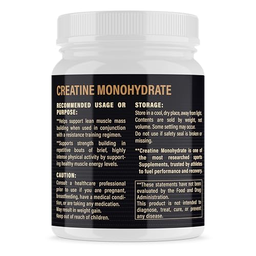 METALIFE 100% Pure Creatine Monohydrate Powder, Canada-Made, 1000 g (200 Servings) Micronized Powder, Muscle Growth, Unflavored, Ideal for Athletes & Fitness Enthusiasts, Third party lab tested, Vegan - Maple Wellness Supplements