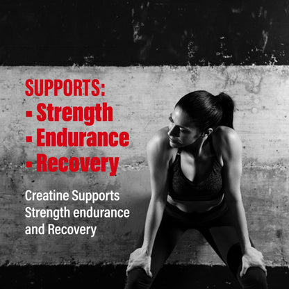 METALIFE 100% Pure Creatine Monohydrate Powder, Canada-Made, 1000 g (200 Servings) Micronized Powder, Muscle Growth, Unflavored, Ideal for Athletes & Fitness Enthusiasts, Third party lab tested, Vegan - Maple Wellness Supplements
