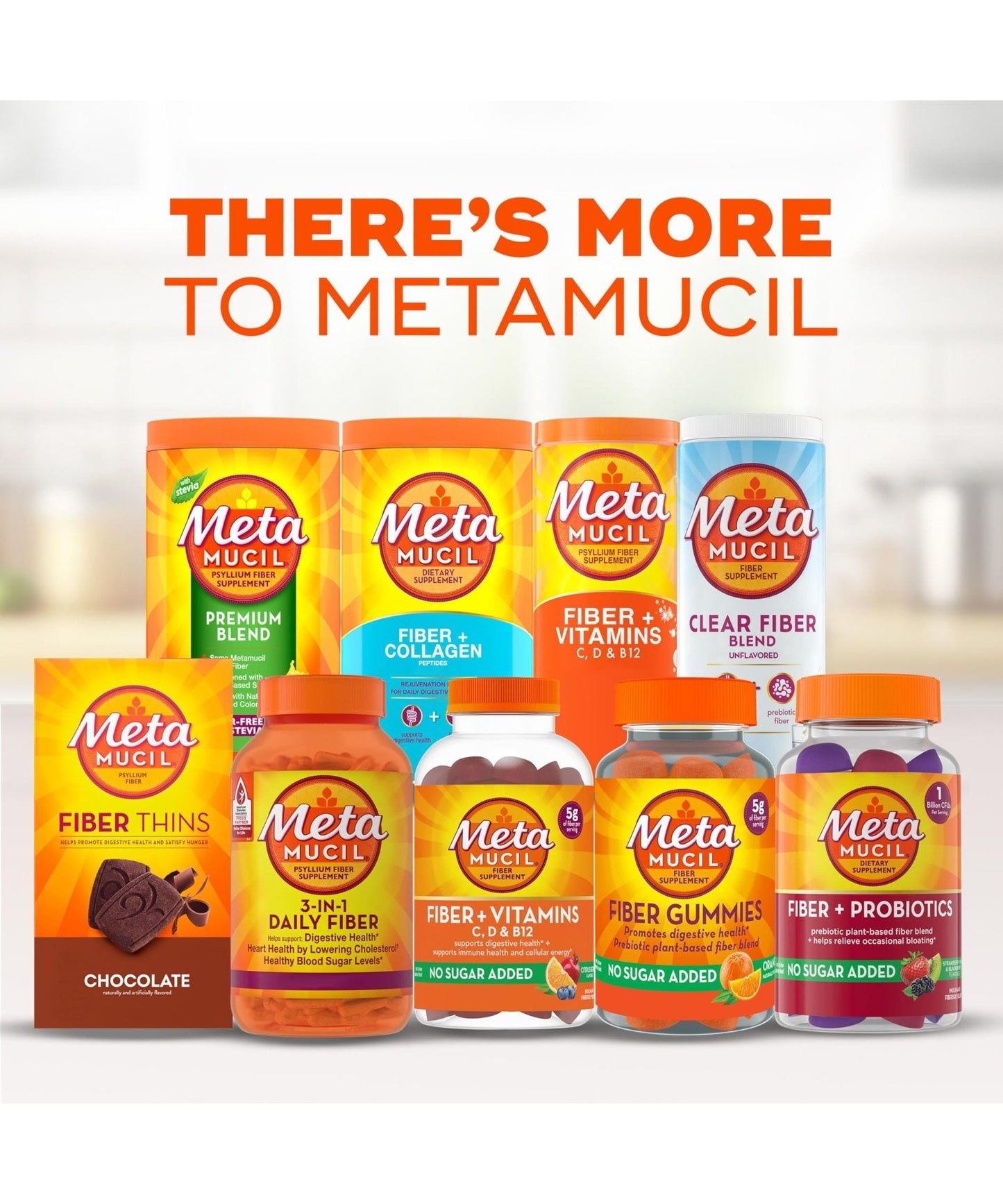 Metamucil Fiber Gummies for Adults with Vitamins C, D, B12 for Metabolism, No Sugar Added Citrus Berry Flavor, 5g Plant Based Prebiotic - Maple Wellness Supplements