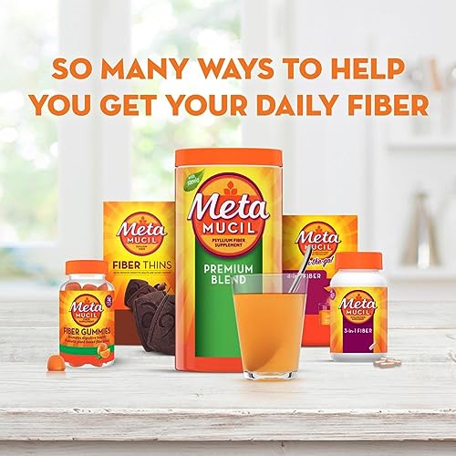 Metamucil Fiber Supplement Gummies, Sugar Free Orange Flavor, 5g Prebiotic Plant Based - Maple Wellness Supplements