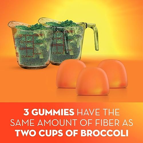 Metamucil Fiber Supplement Gummies, Sugar Free Orange Flavor, 5g Prebiotic Plant Based - Maple Wellness Supplements