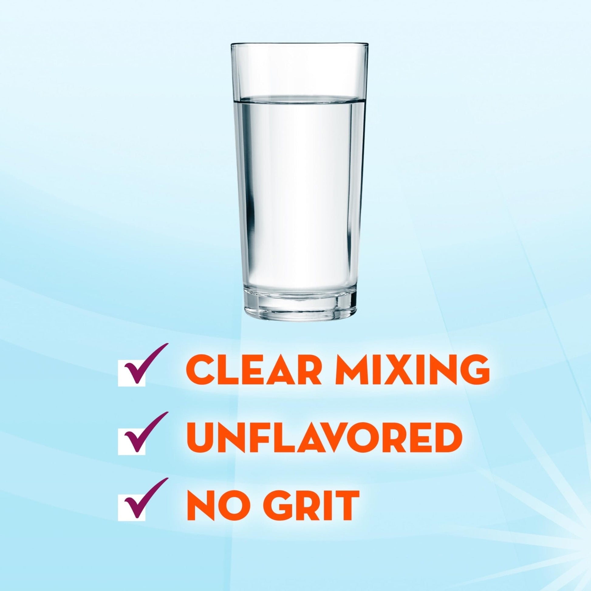 Metamucil Fiber Supplement, Unflavored Clear Mixing Powder, No Grit, No Sugar Added, Plant Based Prebiotic Fiber Supplement - Maple Wellness Supplements