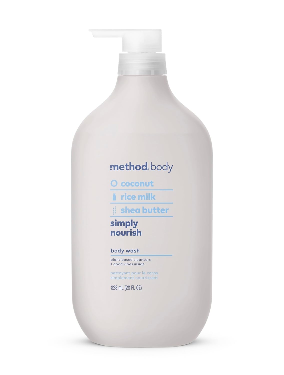 Method Body Wash, Simply Nourish, Paraben and Phthalate Free, 28 oz (Pack of 1) - Maple Wellness Supplements