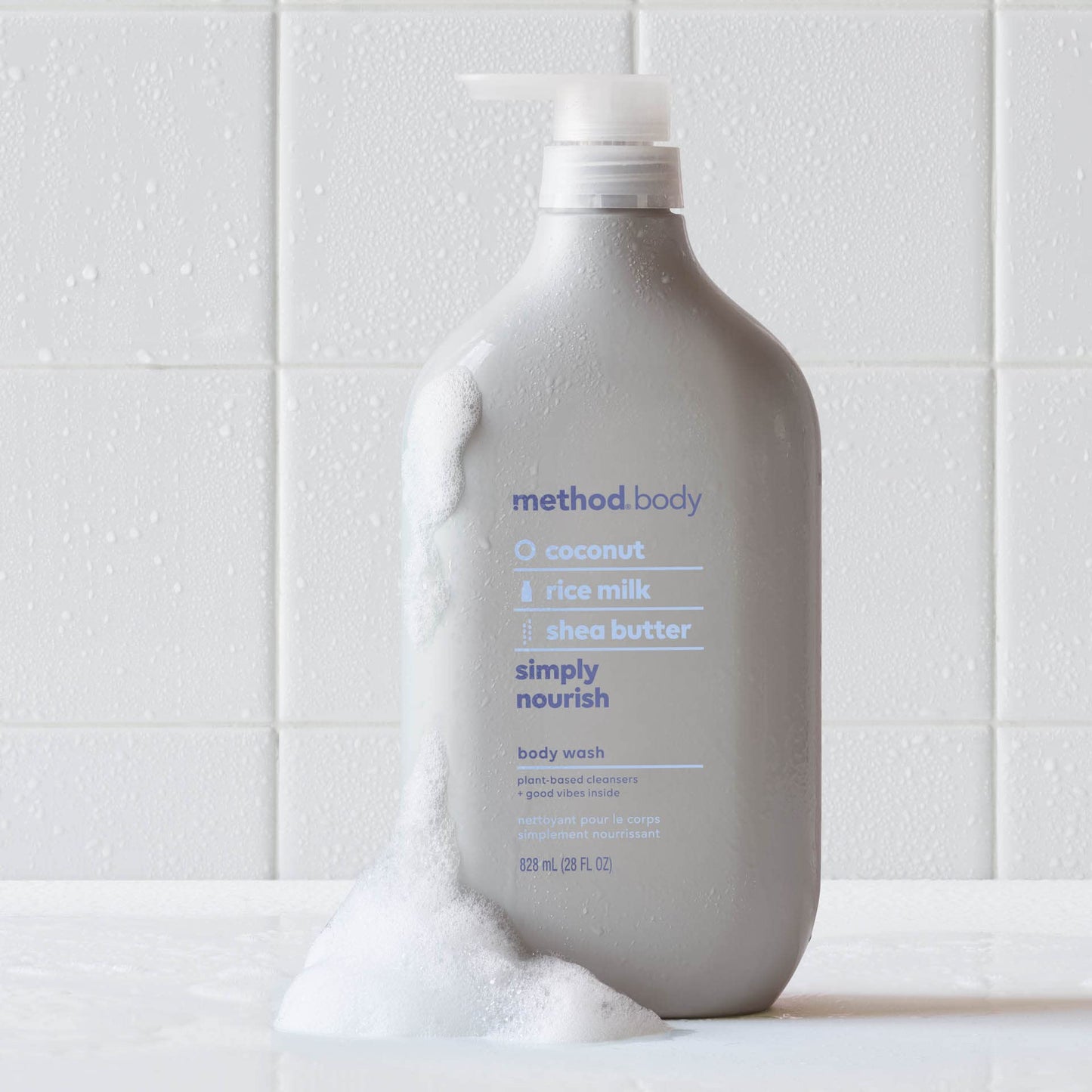 Method Body Wash, Simply Nourish, Paraben and Phthalate Free, 28 oz (Pack of 1) - Maple Wellness Supplements