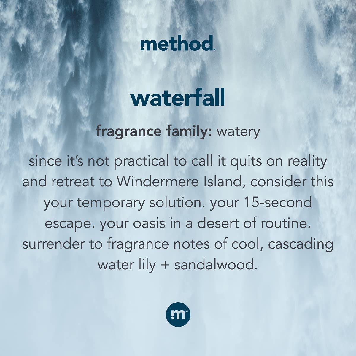 Method Foaming Hand Soap, Waterfall, Paraben and Phthalate Free, 10 Fl Oz (Pack of 1) - Maple Wellness Supplements