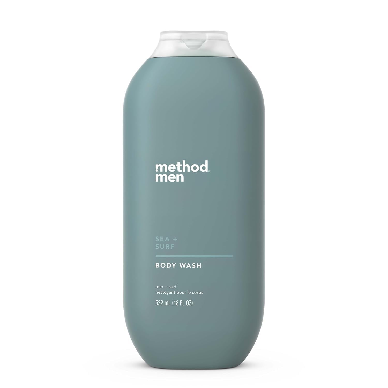 Method Men Body Wash, Sea and Surf Scent, Paraben and Phthalate Free, Quick-Lathering - Maple Wellness Supplements