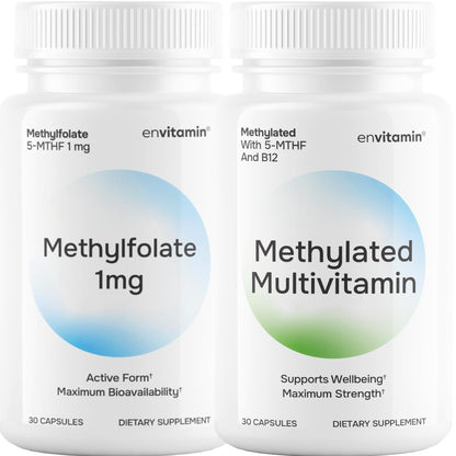 Methylfolate & Methylated Multivitamin - Maple Wellness Supplements