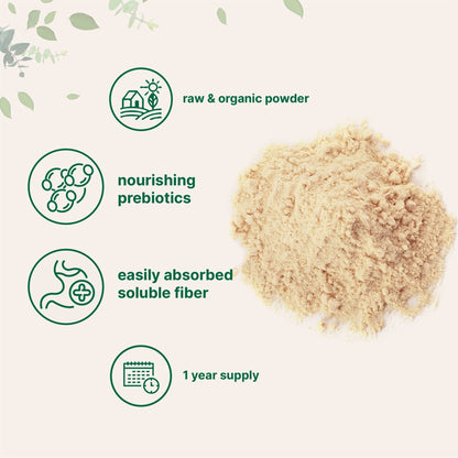 Micro Ingredients Organic Acacia Senegal Powder, 2 Pounds (32 Ounce), Instant Soluble - Maple Wellness Supplements