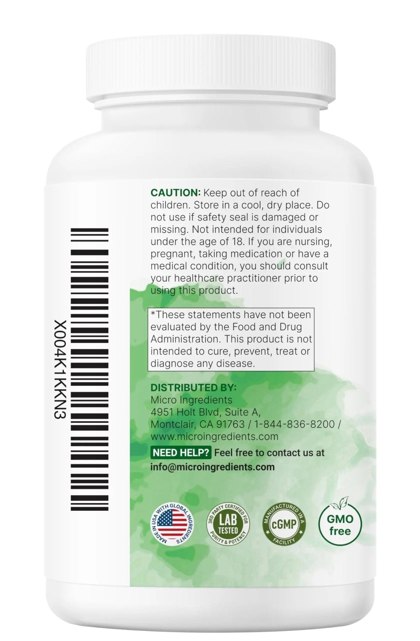 Micro Ingredients Probiotics 200 Billion CFU, 120 Veggie Capsules | Mega Probiotics for Men & Women | 40 Strains with Prebiotics, Postbiotics & Digestive Enzymes | Gut, Immune & Digestive Health - Maple Wellness Supplements
