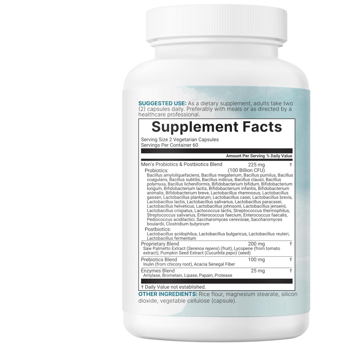Micro Ingredients Probiotics for Men 100 Billion CFU, 40 Strains, 120 Vegetarian Capsules | Pre, Probiotics, Postbiotics & Enzymes | Pre, Probiotics, Enzymes, Saw Palmetto, Pumpkin Seed & Lycopene - Maple Wellness Supplements