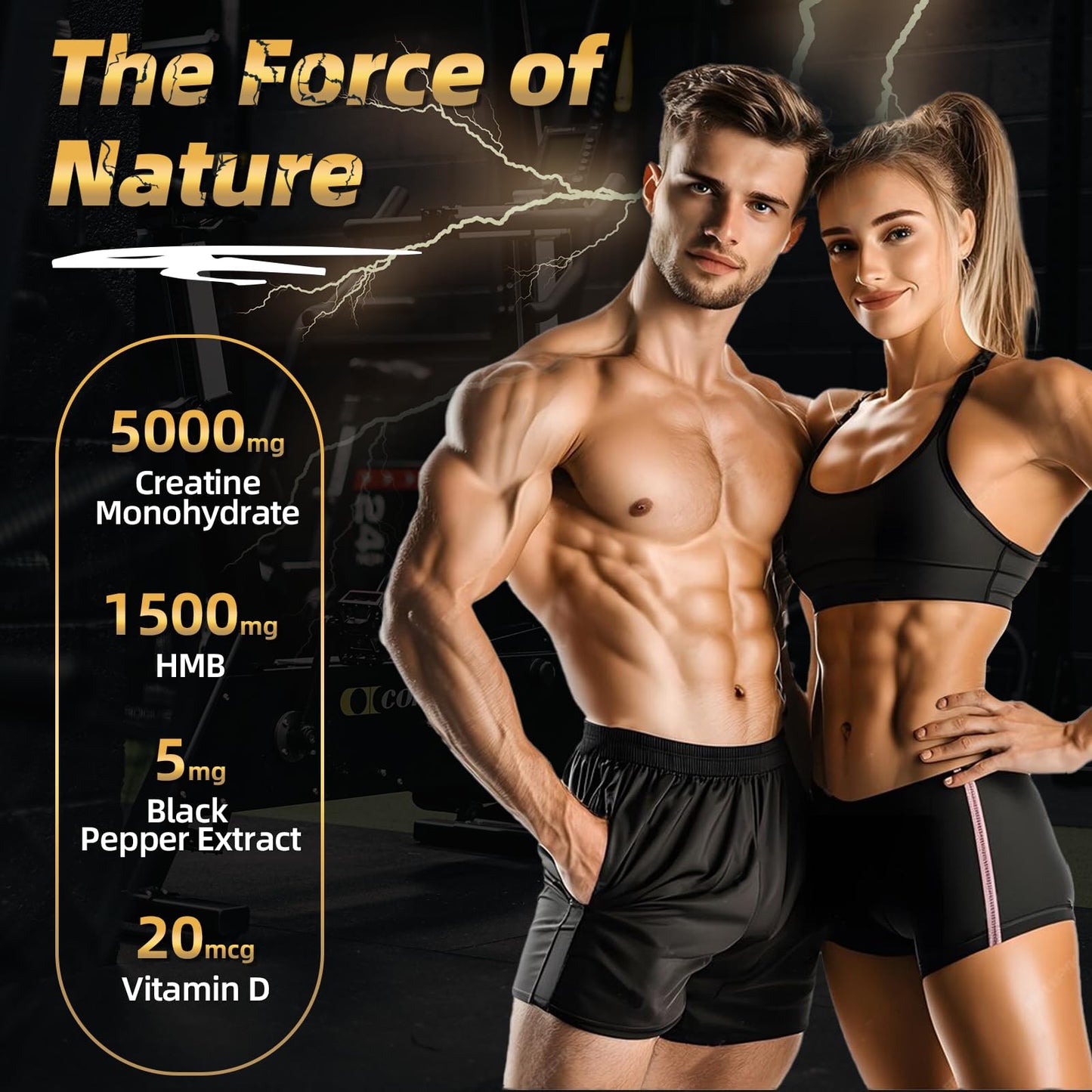 Micronized Creatine Monohydrate for Women and Men, Creatine Powder for Men-Women for Improve Performance and Strength, Support Muscle Growth and Workout Recovery, 6.5g per Servings, 75 Servings - Maple Wellness Supplements
