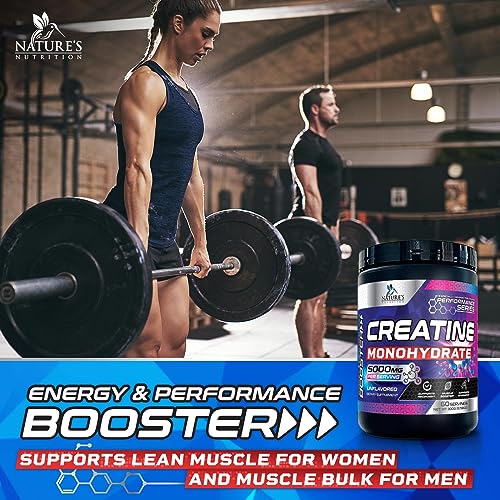 Micronized Creatine Monohydrate Powder - 100% Pure Unflavored Creatine Powder - Maple Wellness Supplements