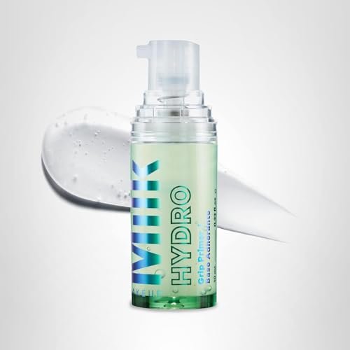 Milk Makeup Hydro Grip Primer with Hyaluronic Acid + Niacinamide – Hydrating Face Primer Grips Makeup for Up to 12 Hours – Silicone-Free, Lightweight Gel with Dewy Finish – 0.33 oz - Maple Wellness Supplements