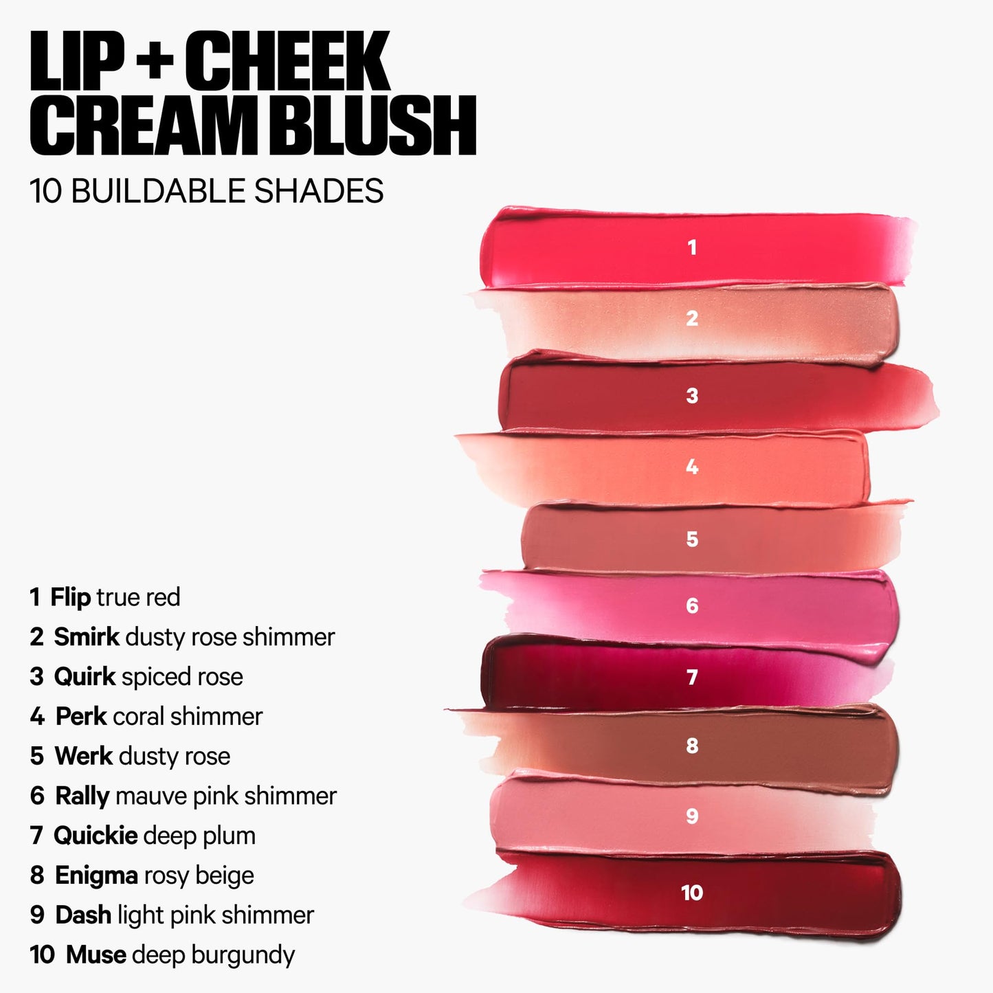 Milk Makeup Lip + Cheek Stick – Buildable Cream Blush + Lip Color w/Hydrating Mango Butter + Avocado Oil for a Natural Flush – Long-Lasting, Multiuse, Vegan Formula – Werk (Dusty Rose), 0.21 oz - Maple Wellness Supplements