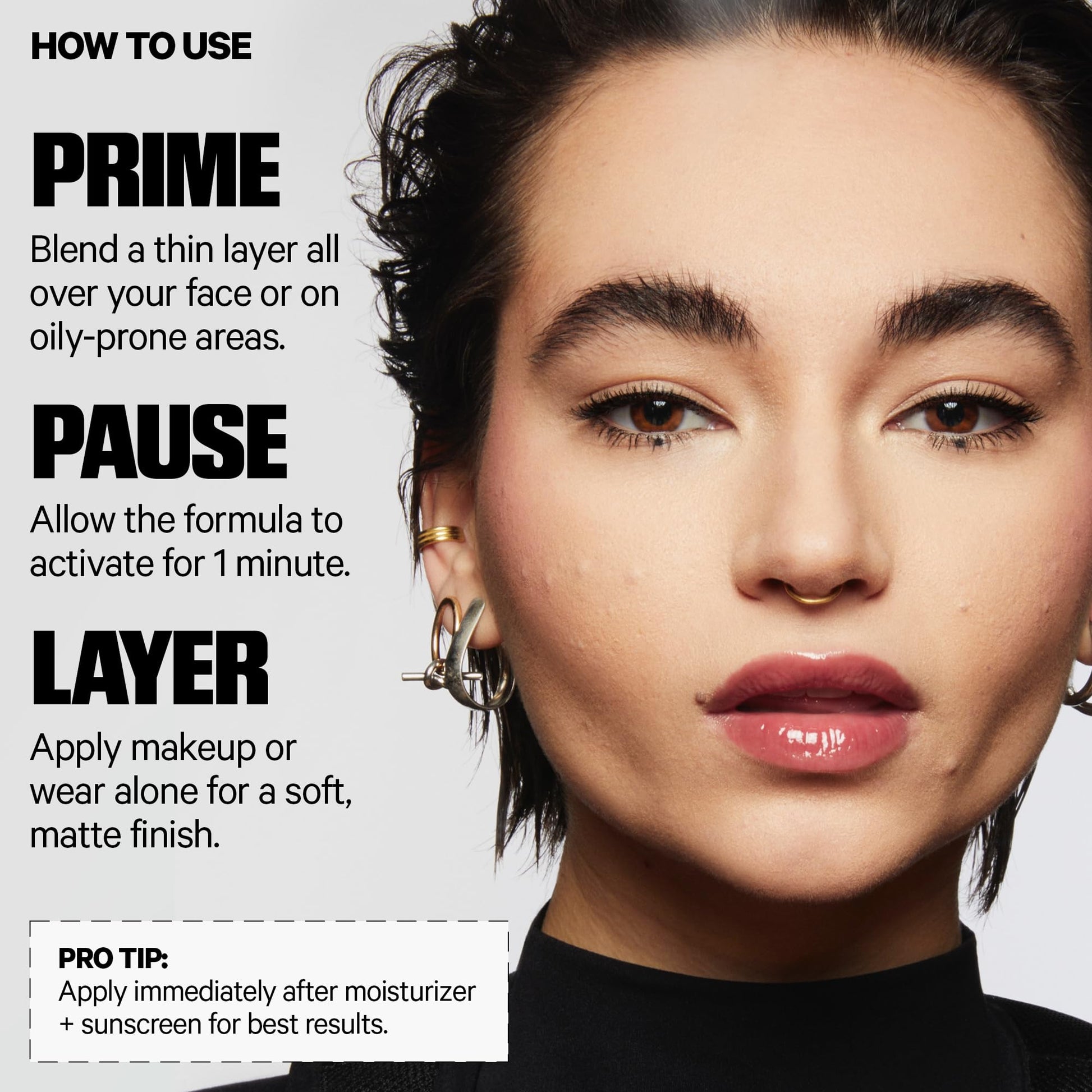 Milk Makeup Pore Eclipse Mattifying Primer – Blurs Pores, Controls Shine + Holds Makeup for Up to 12 Hours – Creates a Smooth, Even Base for a Soft, Long-Lasting Matte Finish – 0.68 oz - Maple Wellness Supplements