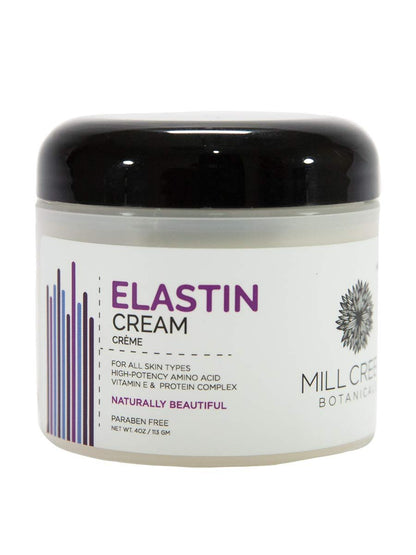 Mill Creek Botanicals Elastin Cream - 4 oz - Maple Wellness Supplements
