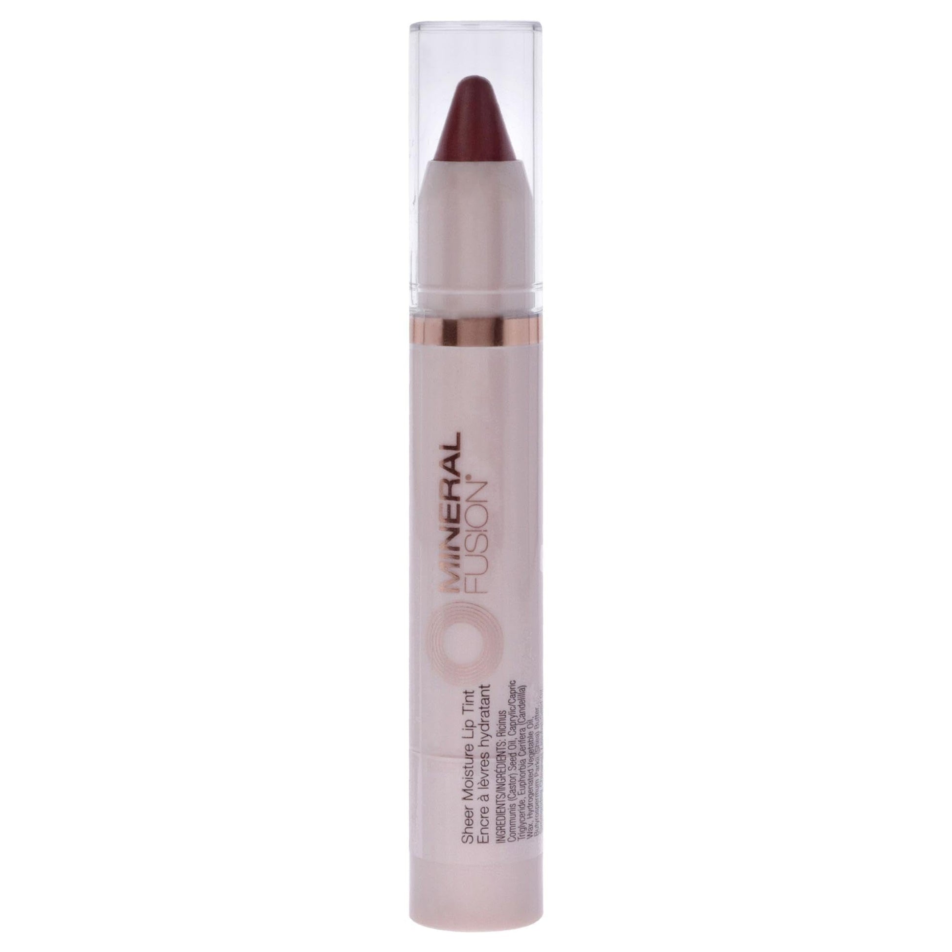 Mineral Fusion Sheer Moisture Lip Tint, Flicker, 0.1 oz - Maple Wellness Supplements