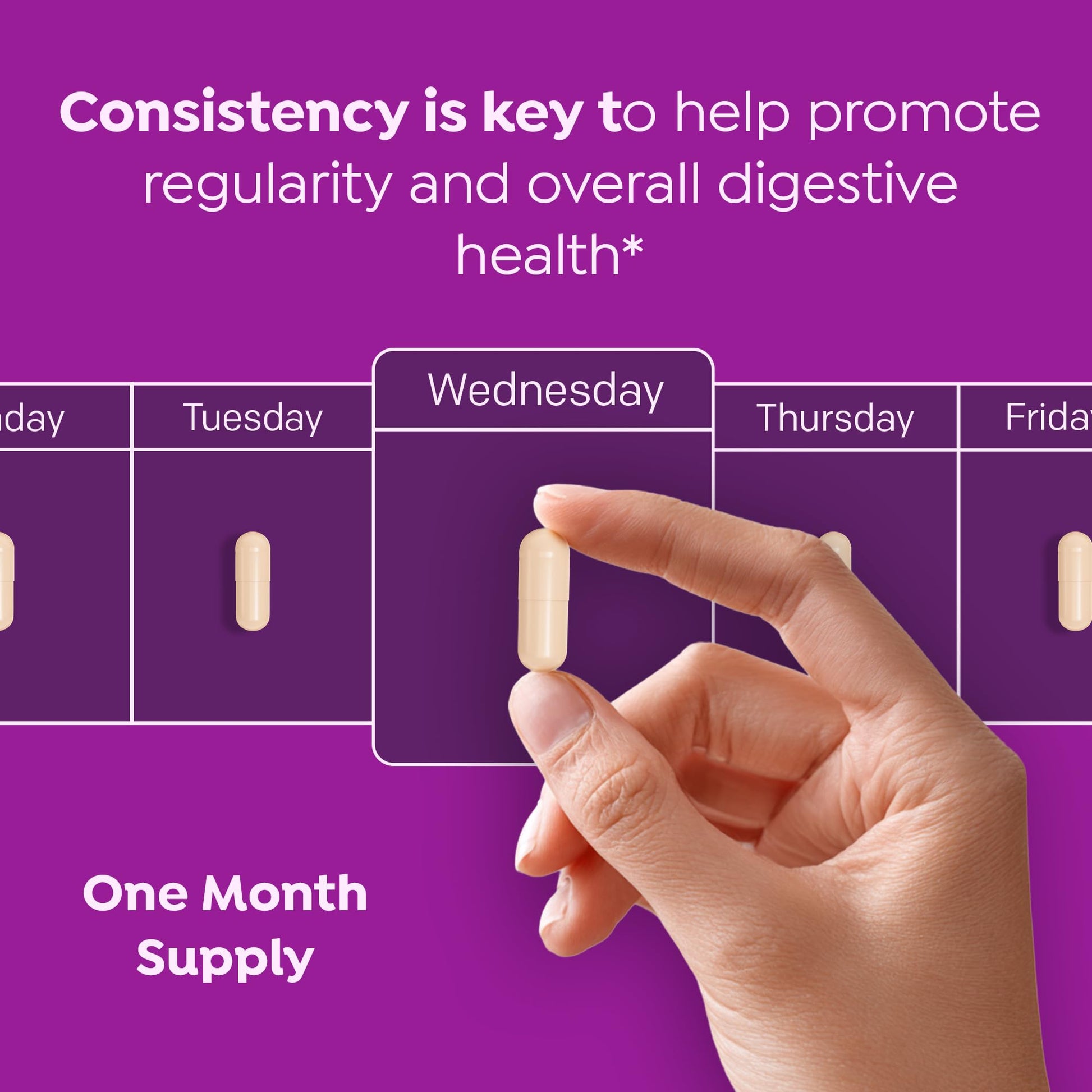 MiraGUT Daily Probiotic, from the Makers of MiraLAX, Probiotics for Digestive Health, Gluten-Free Supplement, Probiotic for Women and Men - Maple Wellness Supplements
