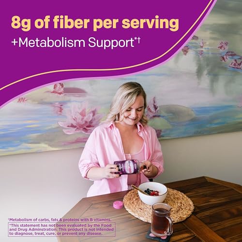 MiraLAX: MiraFIBER Gummies, 8g of Daily Prebiotic Fiber with B Vitamins to Support - Maple Wellness Supplements