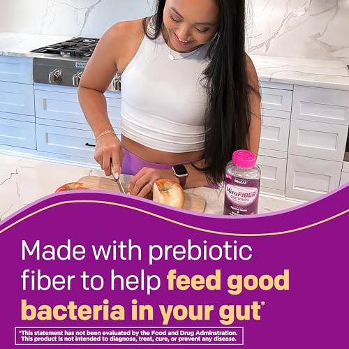 MiraLAX: MiraFIBER Gummies, 8g of Daily Prebiotic Fiber with B Vitamins to Support - Maple Wellness Supplements
