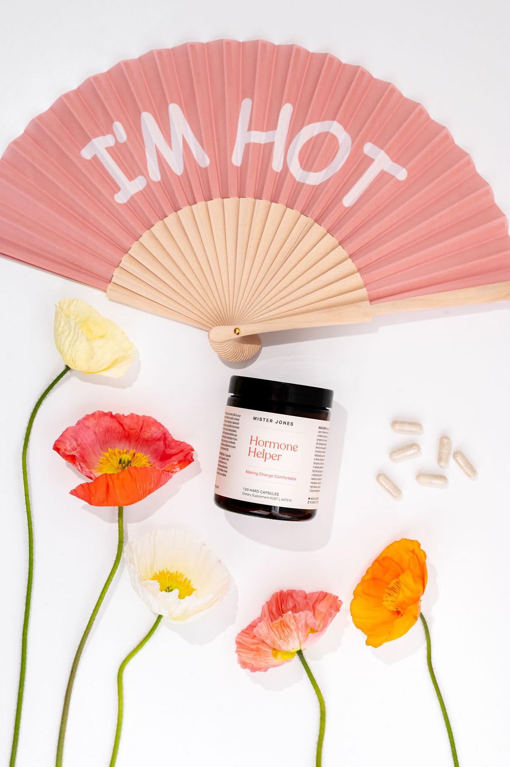 Mister Jones Hormone Helper – Women’s Daily Wellness Support – Adaptogenic & Nutrient Blend for Energy, Mood & Natural Vitality – Female Wellbeing Formula - Maple Wellness Supplements