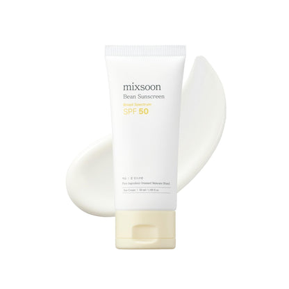mixsoon Bean Sunscreen-Lightweight Airy Texture SPF 50 Korean Sunscreen for Face - Maple Wellness Supplements