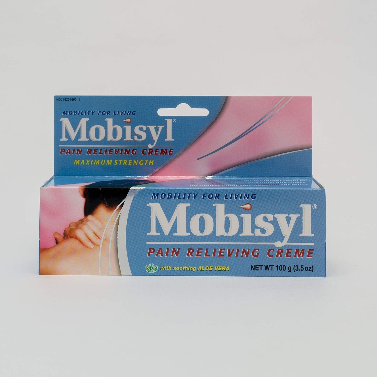Mobisyl Pain Relieving Creme with Soothing Aloe Vera, 3.5-Ounce Tube - Maple Wellness Supplements