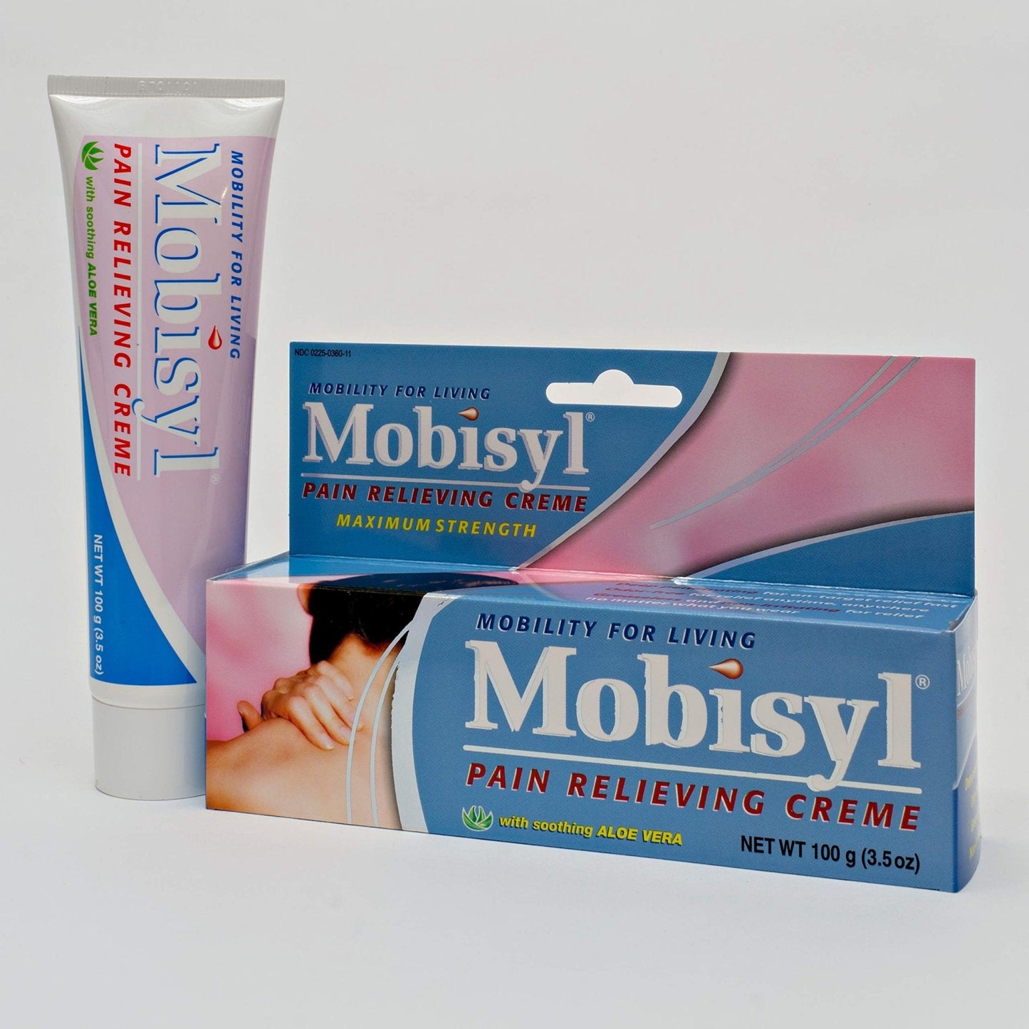 Mobisyl Pain Relieving Creme with Soothing Aloe Vera, 3.5-Ounce Tube - Maple Wellness Supplements