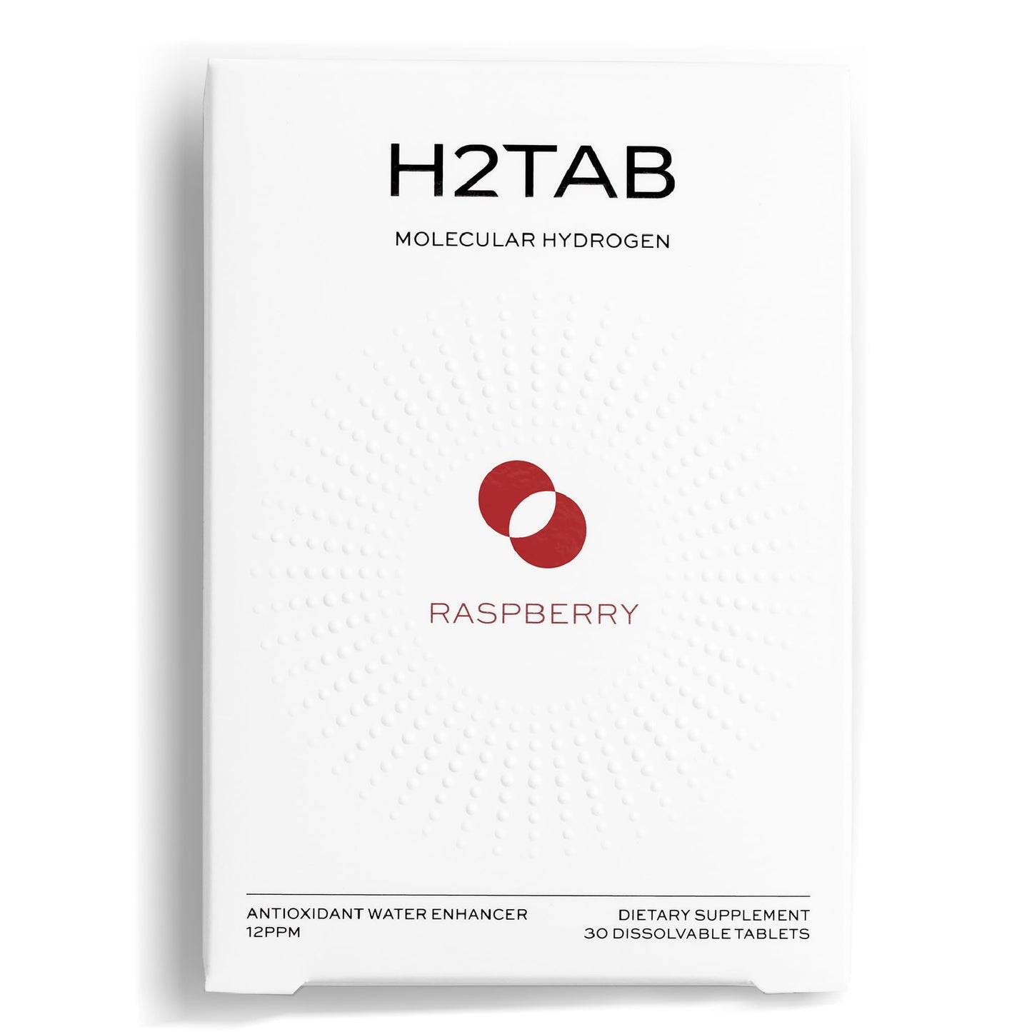 Molecular H2TAB Hydrogen Water Tablets with Magnesium -12 PPM Hydrogen Tablets for Drinking Water -Rich in Antioxidants, Supports Cellular Health, Recovery & Cognitive Function (30 Counts, Raspberry) - Maple Wellness Supplements