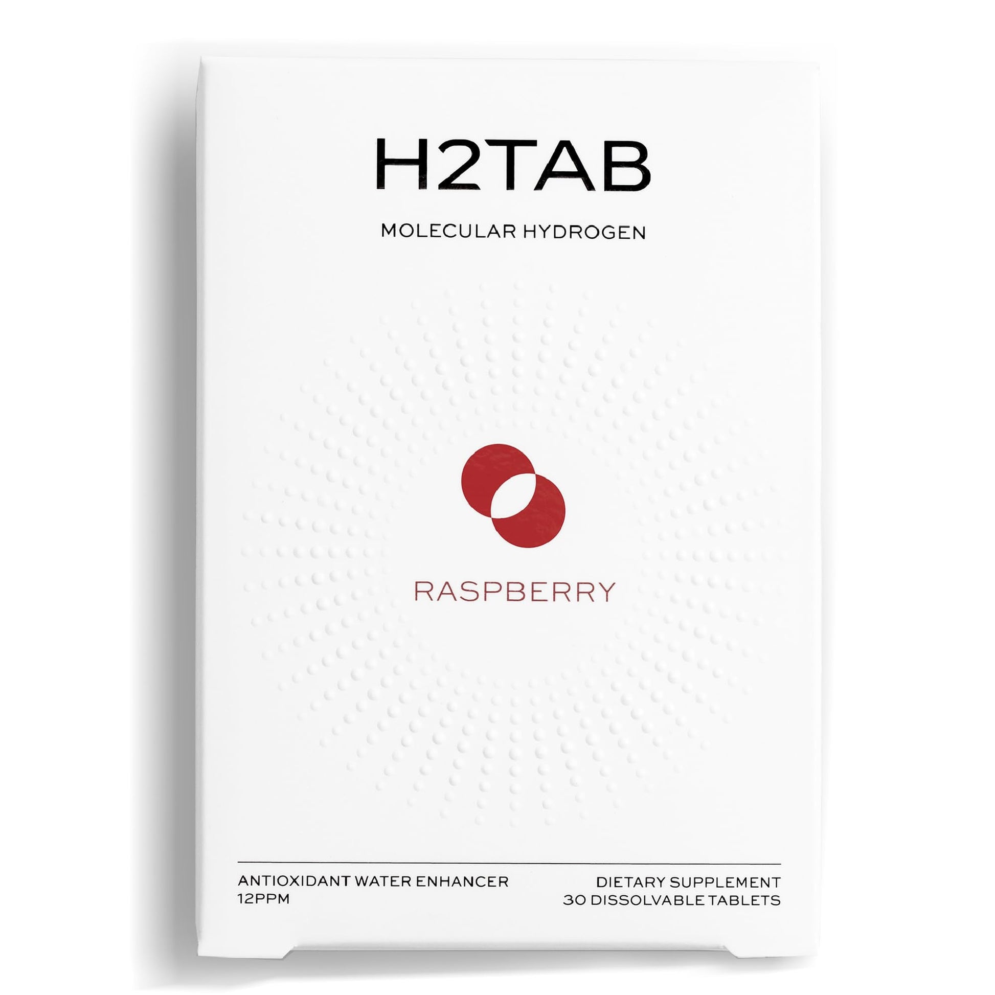Molecular H2TAB Hydrogen Water Tablets with Magnesium -12 PPM Hydrogen Tablets for Drinking Water -Rich in Antioxidants, Supports Cellular Health, Recovery & Cognitive Function (30 Counts, Raspberry) - Maple Wellness Supplements