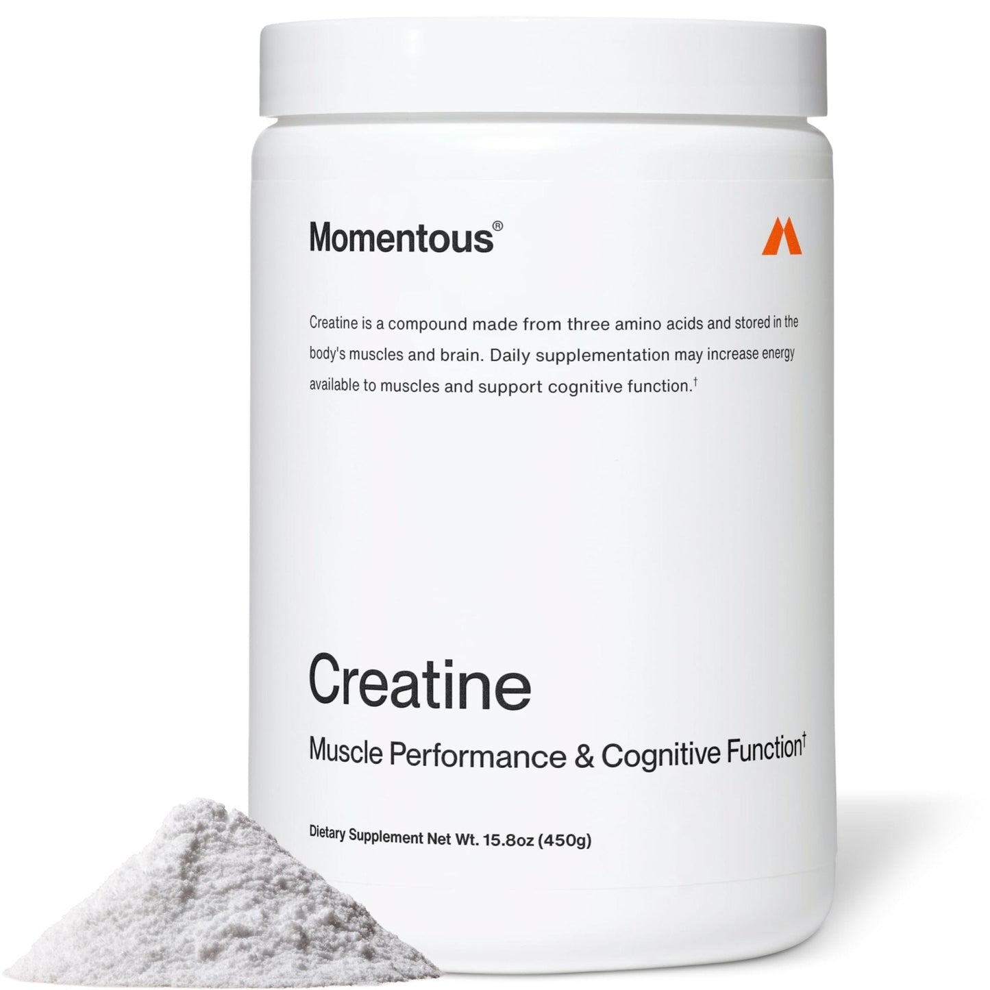 Momentous Creatine Monohydrate Powder - Creatine Powder - Supports Strength, Lean Muscle, & Recovery for Men & Women - Maple Wellness Supplements