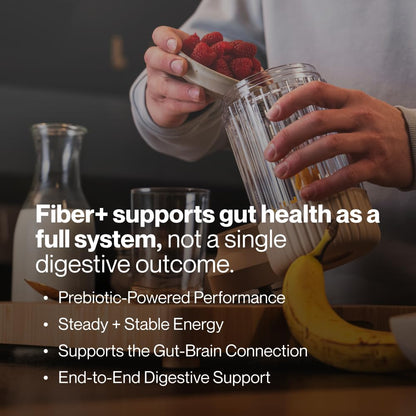 Momentous Fiber+ - Daily Multi-Source Fiber Blend to Support Nutrient Absorption, Natural Energy Production, & Recovery - NSF Certified for Sport - Non-GMO & Gluten-Free - Maple Wellness Supplements