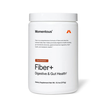 Momentous Fiber+ - Daily Multi-Source Fiber Blend to Support Nutrient Absorption, Natural Energy Production, & Recovery - NSF Certified for Sport - Non-GMO & Gluten-Free - Maple Wellness Supplements