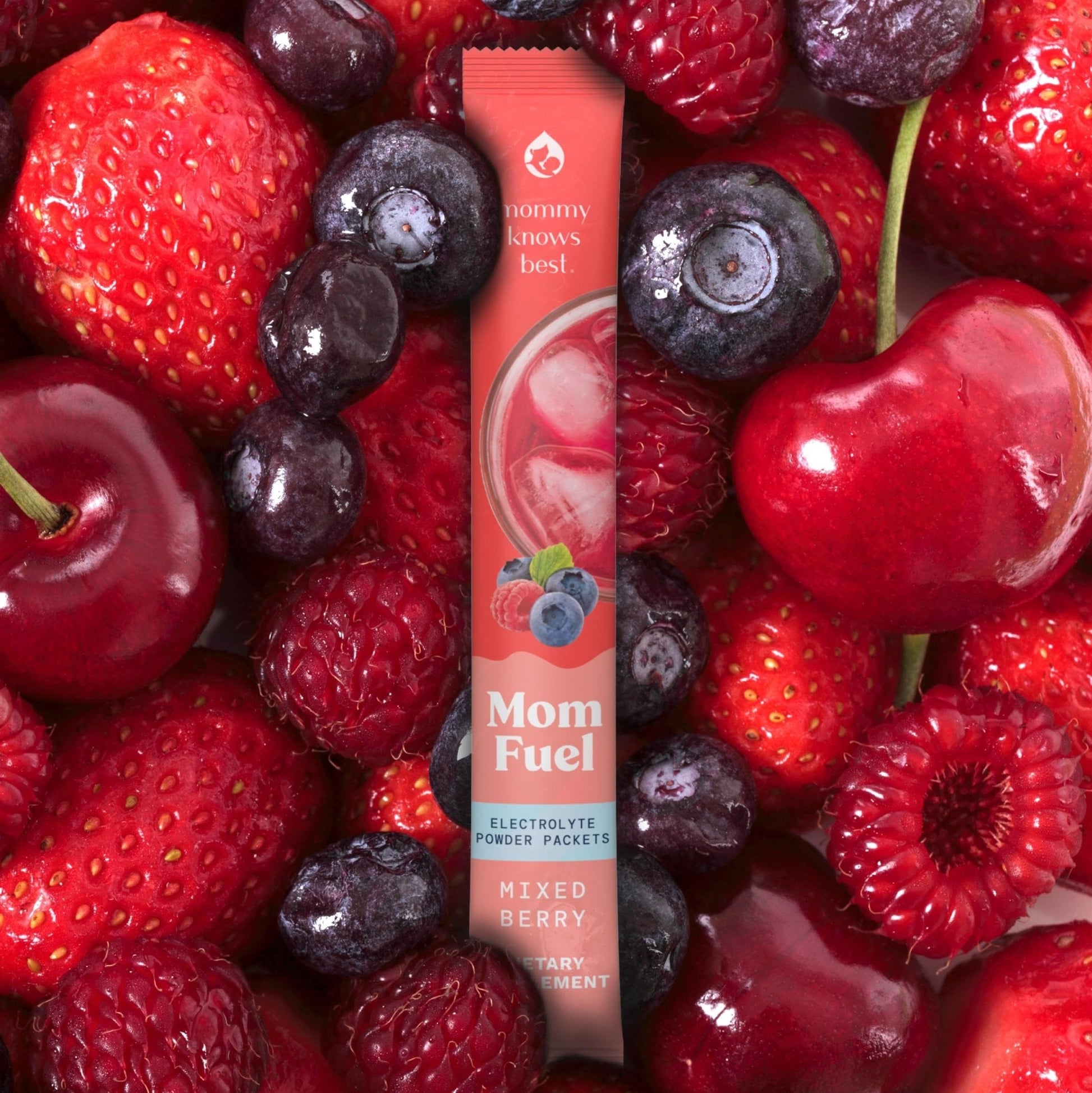 Mommy Knows Best Mom Fuel Electrolyte Drink Mix for Moms, Hydration Support - for Pregnancy, Prenatal, Electrolytes + Trace Minerals, - Maple Wellness Supplements